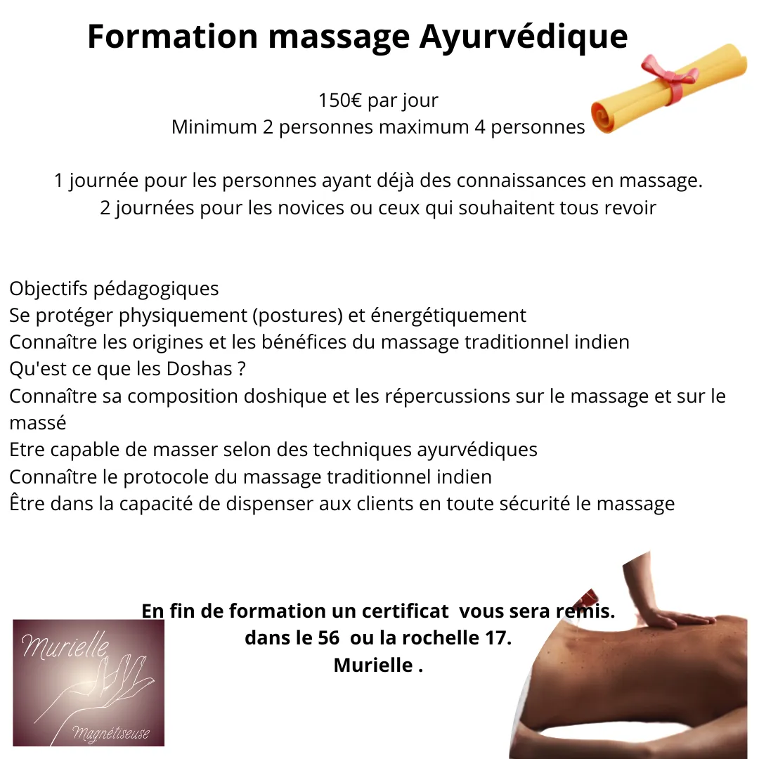 Formation massage