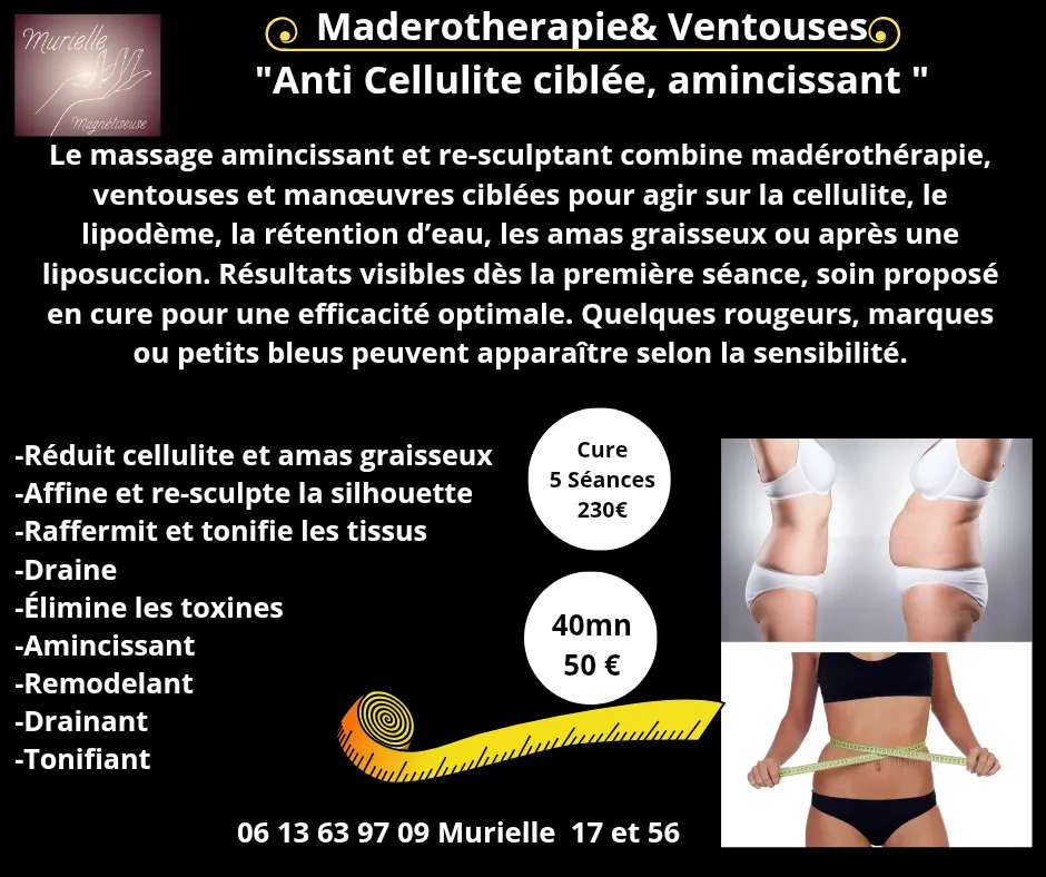 Madérothérapie & Ventouses